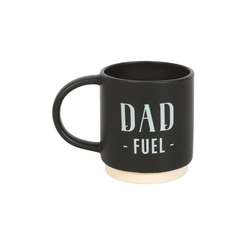 Dad Fuel Mug and Coffee Scoop Clip Set – Funny Coffee Gift for Dad