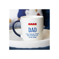Dad You'll Be My King" Novelty Mug | Funny Father's Day Gift | Unique Coffee Mug for Dad