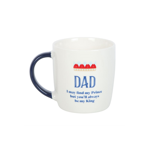 Dad You'll Be My King" Novelty Mug | Funny Father's Day Gift | Unique Coffee Mug for Dad